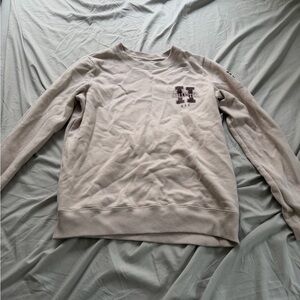 Hollister Cream Sweatshirt